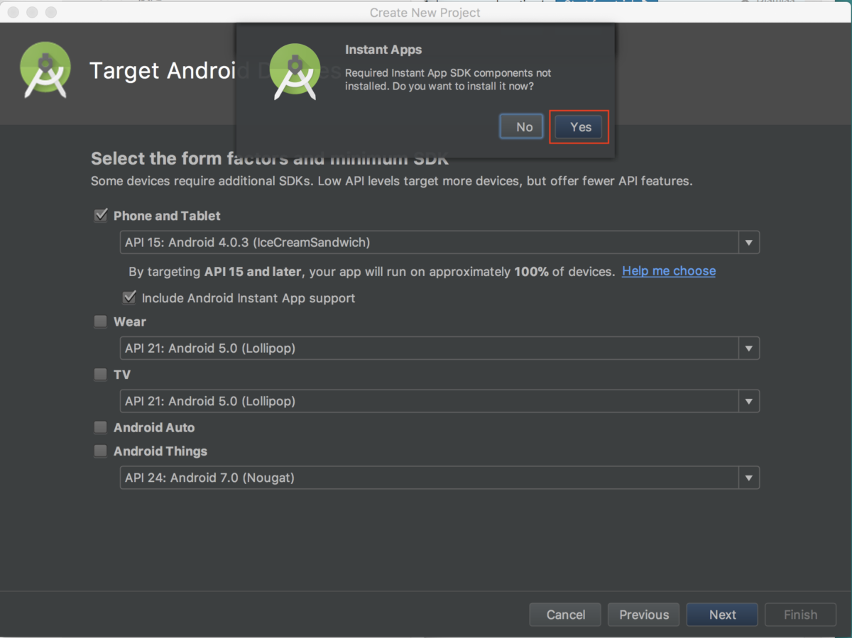 export android studio project to mac